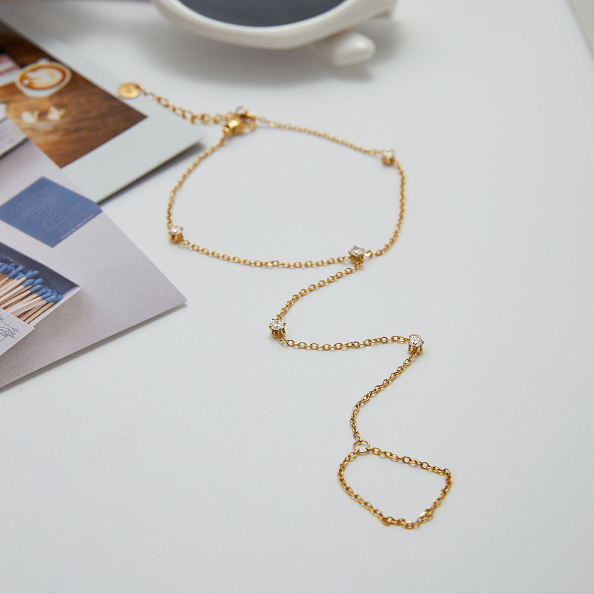Zircon Hand Chain