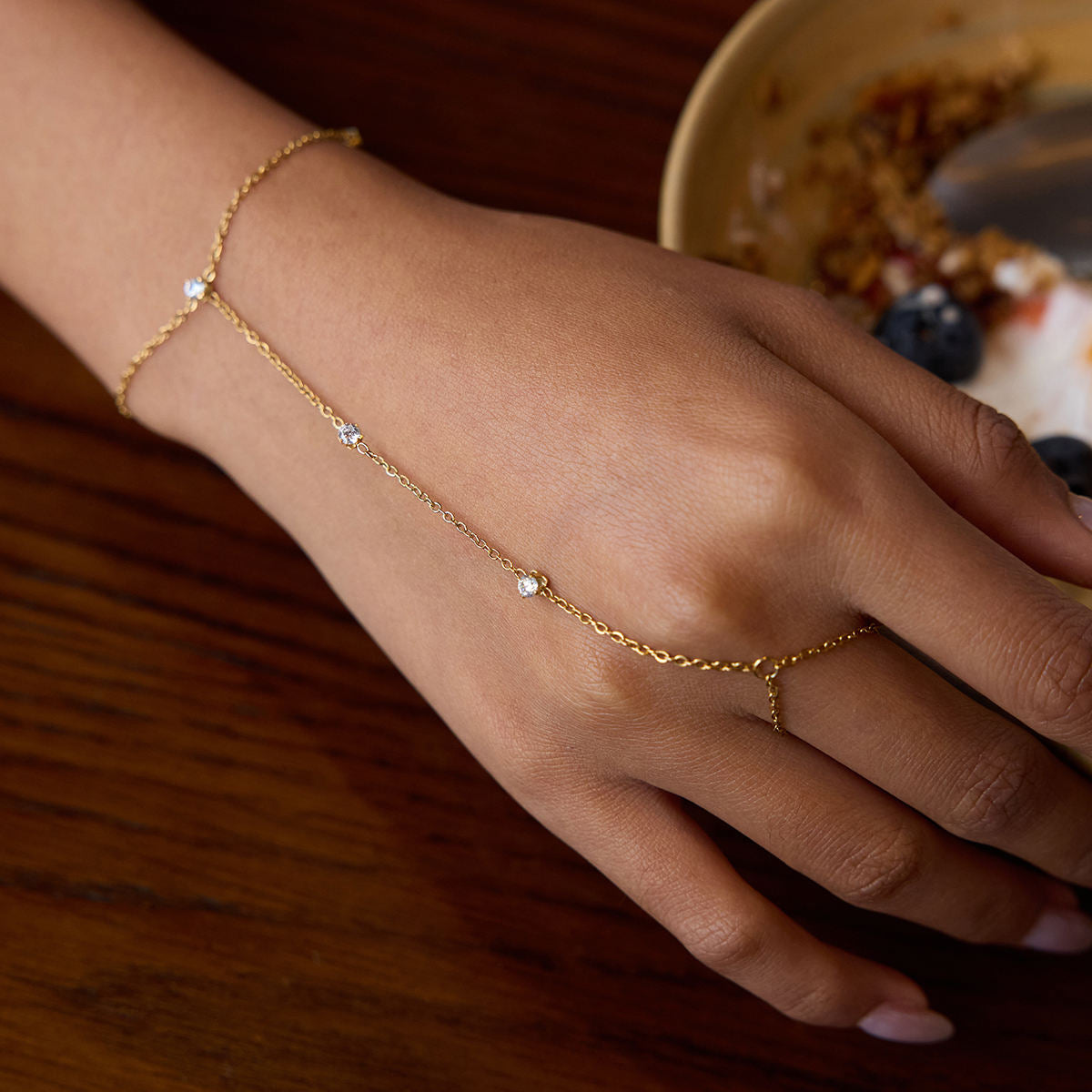 Zircon Hand Chain