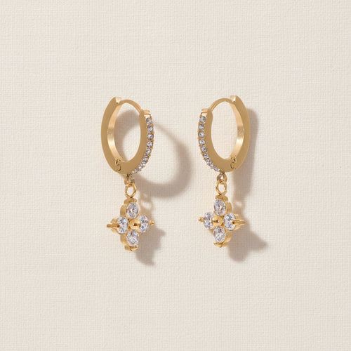 Clover Drop Hoops
